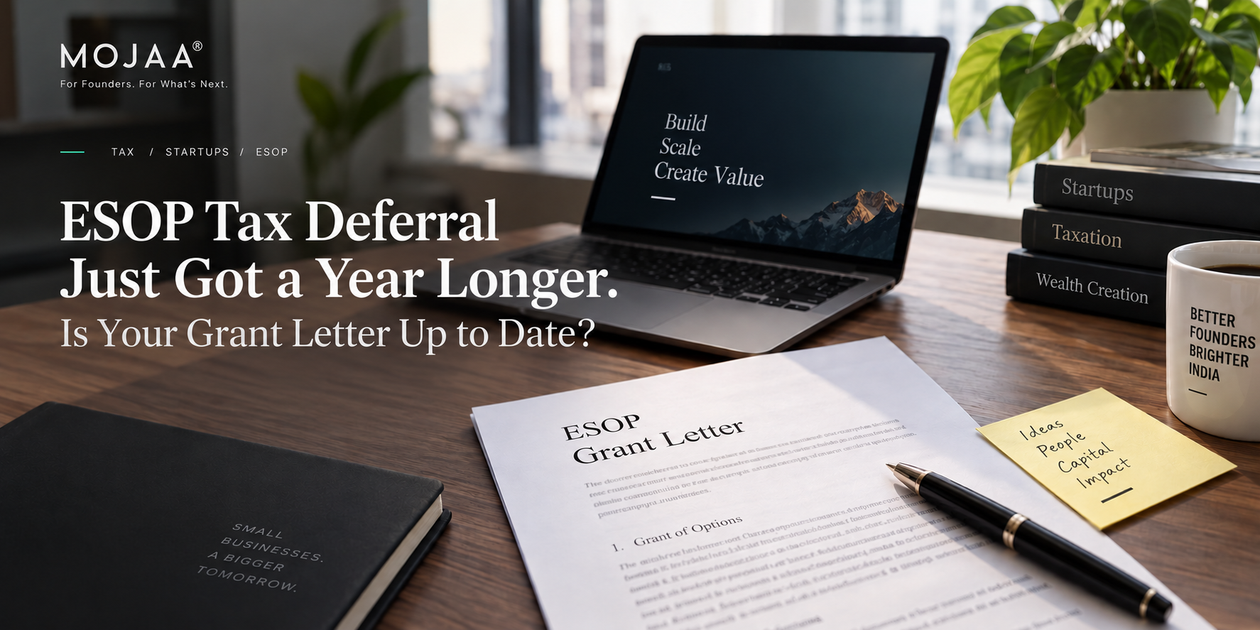 ESOP tax deferral extended from 48 to 60 months for eligible startup employees